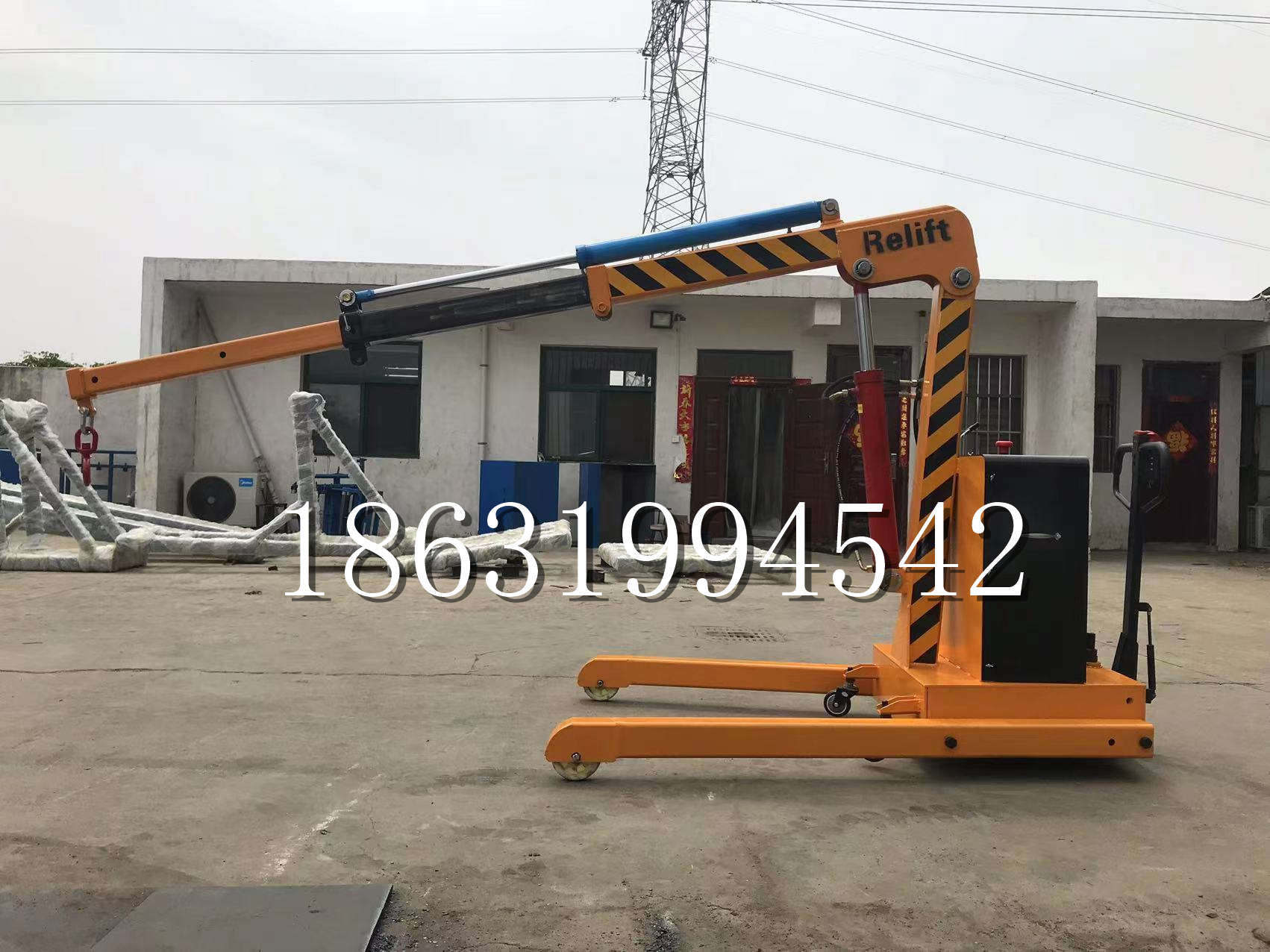 龙崎区久征定做3吨三轮随车吊 农用园林绿化移树吊 平板工程用小吊机